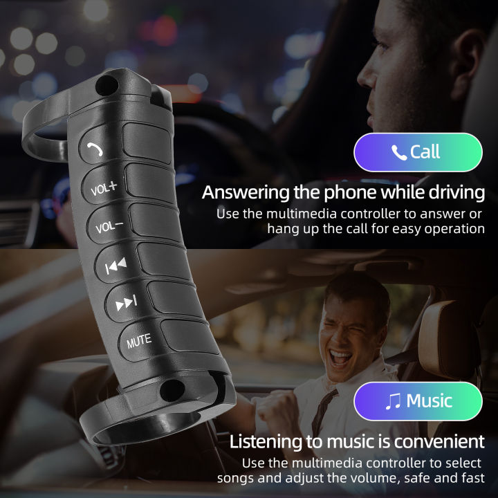 Universal%20Multi-wheel%20Wireless%20Car%20Multi%20Steering%20Wheel%20Control%20Remote%20Controls%20Car%20Multi-function%20Switch%20Buttons%20for%20Android%20-%20Image%204