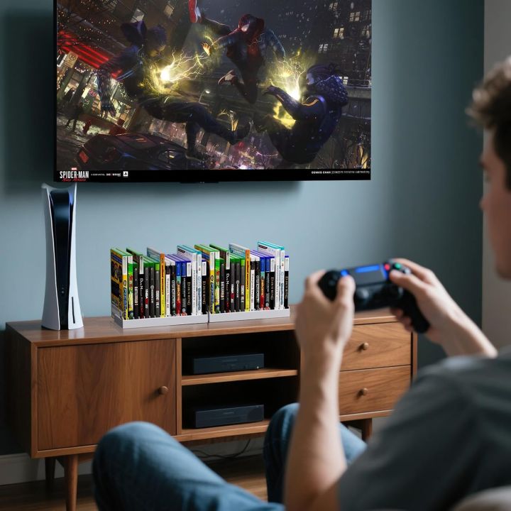 Video%20Game%20Storage%20Holder%20for%20for%20PS5/%20PS4/%20PS3/%20PS2/%20Xbox%20One/Xbox%20Series%20X/S/Wii/Switch/Switch%202%20Game%20Cases,%20DVD%20-%20Image%206