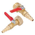 Winterize Blowout Fitting Winterizing Quick Adapter 1/4in Male Quick Connector Antiaging 3/4in Male GHT Thread for RV Yachts.