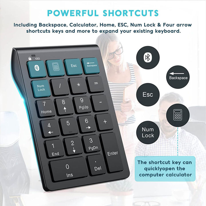 SeenDa%20Rechargeable%20Wireless%20Numeric%20Keypad%20Bluetooth%20Number%20Pad%20Slim%2022-Keys%20External%20Numpad%20Keyboard%20Data%20Entry%20-%20Image%206