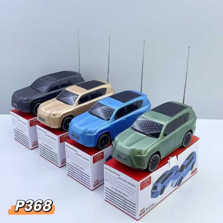 J-iPOK P368 Portable Car-Shaped Wireless Bluetooth Speaker – 10W Super ...