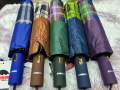 Rahman Umbrella 10k Check Print- Solid Color.