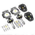 MEROCA Lollipop Road Bike 3 Sealed Bearing Pedals Titanium/Steel Shaft Sprint Special Bicycle Pedal Clip Bicycle Accessories. 