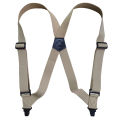Suspenders for Men Work 3.8cm Wide 2 Plastic Clips Heavy Duty Big and Tall Trucker Suspenders Adjustable Elastic Trouser Braces.