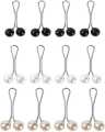 Hijab Pins Multi-Use Hijab Pin Headscarf Shawl Brooch Pin Scarf Pearl Clips Anti Slip Brooch Headscarf Shawl Scarf Lady Muslim Fixed Pins Scarf Hijab Clips Pearl Stylish Brooch for Women Jewelry. 