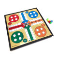 2 In 1 Magnetic Ludo x Tic Tac Toe Board Game - Ludo Board Game-Tic Cross Board Game- Big Size Magnetic Ludo- Board Games For Kids. 
