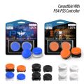 PS4 PS5 Performance Thumb Grips (2-Pack) - High & Low Rise Anti-Slip Joystick Covers for Enhanced Control. 