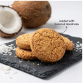 Khajurico Coconut Cookies 150g | Crispy Coconut Flavored Biscuits | Sweet Crunchy Tea Time Snack for Kids & Family ( Pack of 2). 