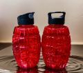 Multicolour 650ml Bomb-Style Plastic Water Bottles for School and Office Use. 