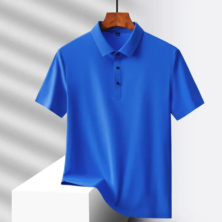 Selected%20popular%20nylon%20fabric,%20dad's%20summer%20clothing,%20middle-aged%20men's%20short%20sleeved%20T-shirt,%20summer%20ice%20silk%20quick%20drying,%20mid%20-%20Image%203
