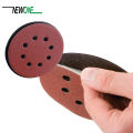 NEWONE 10pcs/set 125mm 5"/5inch Sanding Discs 8 Holes Sandpaper Pads Set Hook & loop Abrasive sander paper for polishing tools. 