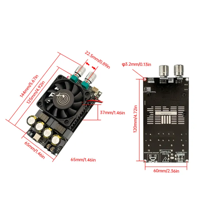 ZK-6001%20DC18-50V%20Active%20Subwoofer%20Pure%20Post%20Amplifier%20Board%20Low-Pass%20Filter%20Mono%20600W%20Frequency%20Volume%20Adjustment%20TPA3225%20-%20Image%207