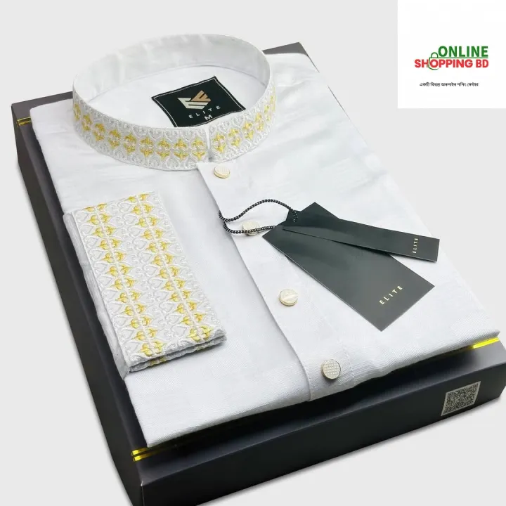Smart%20%0AMen's%20premium%20Quality%20Panjabi%20semi%20long%20Panjabi%20-%20Image%202