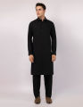 Junaid Jamshed Sticthed BLACK CASUAL MENS KAMEEZ SHALWAR For Men And Boys -Collection:2026- Designcode: JJKS-A-33804/S26/JJ10417-CL. 