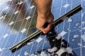 Solar panel Cleaning Squeegee(Imported)/ Glass Cleaner (14ich). 