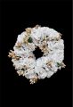 Artificial Hand Gajra Made With White Velvet Flower and pillons. 