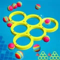 Fun Splash Water Sports Floating Pool Game Toy - Durable EVA Material, Random Color Ball, Perfect for Summer Fun. 