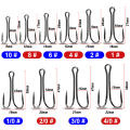 GOBAIT 10-20Pcs Double Fishing Hook Carbon Steel Crank Barbed Anti-snagging Hooks Soft Lure Kit Tackle Box Pesca Twin Fishhooks.