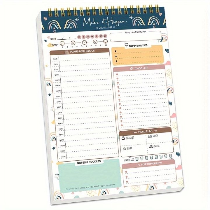 52%20Daily%20Planner%20Sheets%206.5x10in%20Spring-Bound%20Notepad%20Planner%20Weekly%20Planner%20&%20Notebook%20&%20Schedule%20Organizer%20Stationery%20products%20-%20Image%204