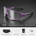 ROCKBROS Bicycle Glasses Photochromic Lens UV400 Sun Protection Bike Sunglasses Outdoor Sports Eyewear MTB Road Cycling Glasses. 
