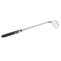 360 Degrees Inspection Mirror Adjustable Handle 24-72Cm Telescopic Mirror Telescopic Head Telescopic Folding Visitation Mirror. 