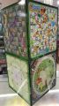 5 in 1 ludo game snake game 12 tehni game cricket game car game  with goti size inches (24x24). 