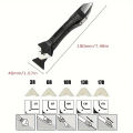 3 In 1 Silicone Scraper Sealant Smooth Remover Tool Set Caulking Finisher Smooth Grout Kit Floor Mould Removal Hand Tools Set. 