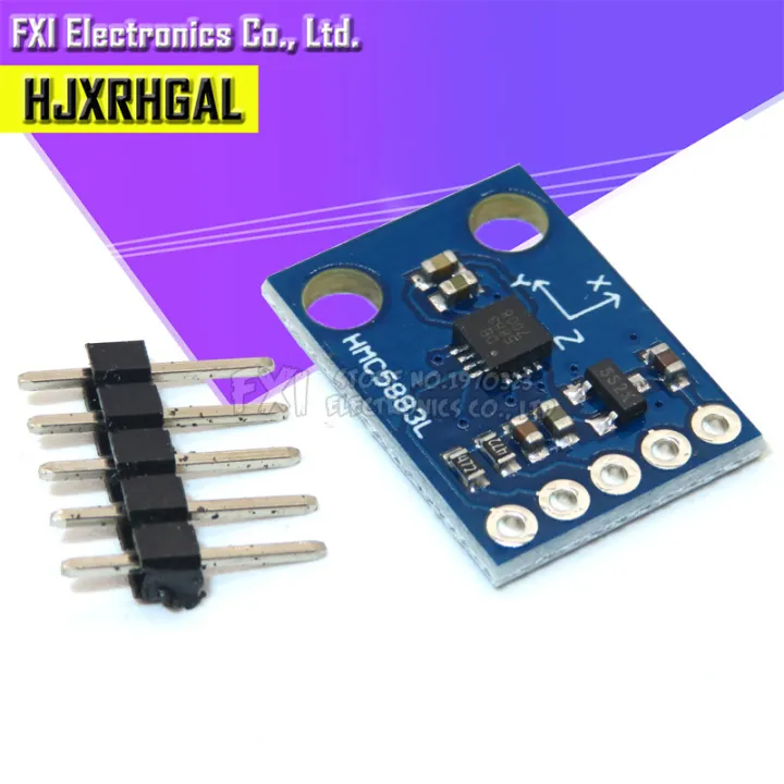 GY-273 3V-5V QMC5883 Triple Axis Compass Magnetometer Sensor Module ...