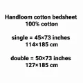 cotton stripe bed sheet one pieces. 