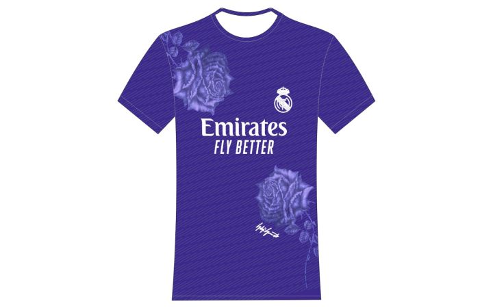 Birdseye Fabric Customised Real Madrid Soccer jersey