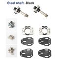 MEROCA Lollipop Road Bike 3 Sealed Bearing Pedals Titanium/Steel Shaft Sprint Special Bicycle Pedal Clip Bicycle Accessories. 