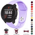 18mm 22mm 20mm Silicone Band For Garmin Forerunner 55 165 168 245 645/Venu 2/2S/2Plus/3/3S Vivoactive 4 3/Venu SQ 2 Sports Strap. 