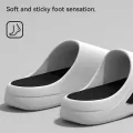 New Men Slippers Slides with a Sense High Aesthetic Value External Wear Anti Slip Thick Bottom, Beach Cool Slippers for Men.