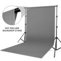 Grey Screen 5.6 x 9 feet Backdrop Background For Photography without stand. 