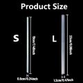 100PCS Disposable Straws Transparent Individually Packaged Straws Suitable for Home Party Milk Tea Juice Milkshake Coffee. 
