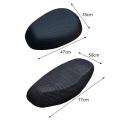 Motorcycle 3D Mesh Fabric Anti-skid Pad Scooter Seat Cover Electric Cushion Bike Seat Breathable Cover Summer Covers New. 