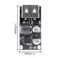 Fast Quick Charger DC-DC Buck Converter 1 USB Charging Module QC3.0 QC2.0 USB 6-32V 9V 12V 24V to Circuit Board 3V 5V 12V Step Down. 