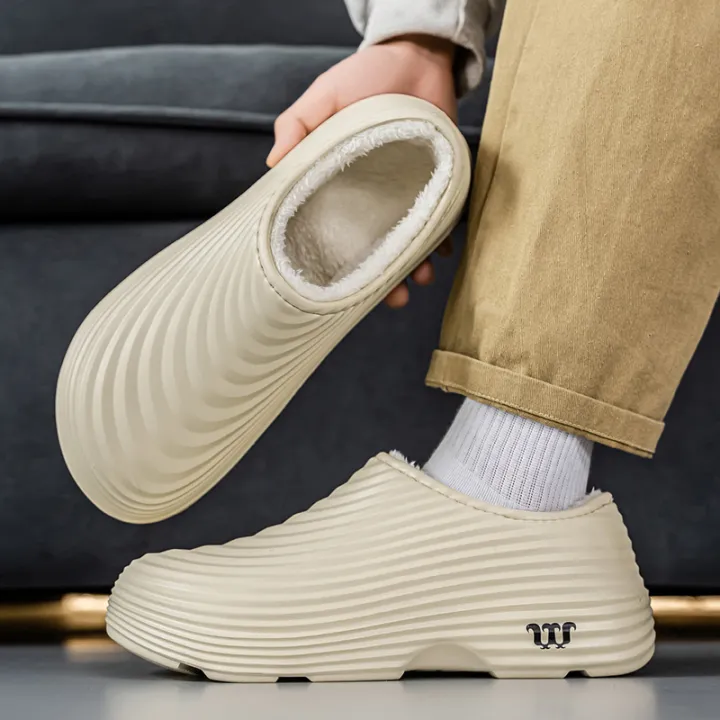 New%20Fashion%20Cotton%20Slippers%20Men%20Winter%20Warm%20Home%20Cotton%20Shoes%20Waterproof%20Garden%20Shoes%20Indoor%20Slip%20on%20Concise%20Shoes%20-%20Image%206