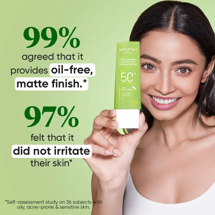 Dot%20&%20Key%20Cica%20+%20Niacinamide%20Mattifying%20Sunscreen%20SPF%2050+%20PA++++%2050g%20-%20Image%205