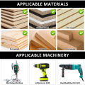 50Pcs 1/8 Inch Wall Masonry Drill Bit M2 High Speed Steel Spiral Saw Tip Cutting Bits for Drywall Brick Concrete Marble Drilling. 
