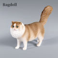 Simulation Cat Model Action Figures Set - Siamese Sphynx Persian Breeds Miniature Pet Figurines for Kids Educational Home Decor.