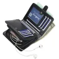 Fashion Men Wallets High Quality PU Leather Zipper Short Design Card Holder Male Purse with Coin Pockett Holder Men Wallets. 