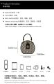 Chen DiaoLun half round bag women bag teenagers. 