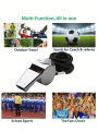 Soccer Kit - Metal Whistle with Referee Cards Set, Referee Cards for Soccer Football, Ideal Referee Kits for Game Sports.