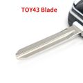 TOYOTA Hilux Vigo 3 Buttons Modified flip key Case. 