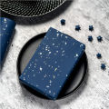 1roll Wrapping Paper Navy Blue Gold Foil Wrapping Paper Paper Suitable for Birthdays and Festivals DIY .