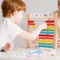 Wooden Abacus For Kids Mathematics Learn , Count, Addition, Multiplication, subtraction. 