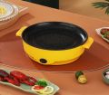 Portable 22cm Non Stick Multifunction Electric Frying Pan Skillet Oven Non-Sticky Grill Fry Baking Roast Pot Cooker Steak Barbecue Kitchen Tool For Gift Items. 