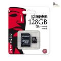 Kingston Micro SD card 128 GB. 
