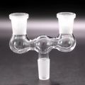 Red Wine Bottle adapter Reclaim Ash Catcher 3 in 1 Glass Adapter Lab Glass.